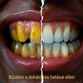 Dohányzás Elleni Fogfehérítő Krém 100g