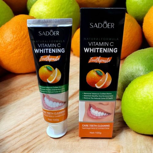 Vitamin-C Narancsos Fogfehérítő krém 100g