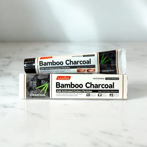 Bambusz szén Fogfehérítő krém 100g