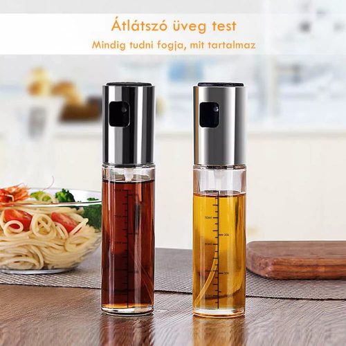 Üveg konyhai olajspray - 100 ml