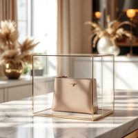 Átlátszó display boxok